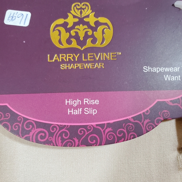 Larry Levine Shapewear High Rise Half Slip Sz M - Picture 4 of 6
